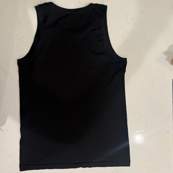Athleta Black Ribbed Tank - Picture 3 of 4